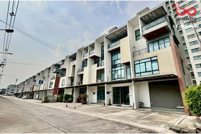 ขายโฮมออฟฟิศ 4ชั้น 67ตร.ว. เวิร์ค แอด ไลฟ์ นวมินทร์ 36 หน้ากว้าง 10เมตร  จอดรถ 4 คัน 