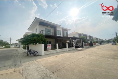 92928, ให้เช่าบ้านเดี่ยว แลนซีโอ คริป ปิ่นเกล้า-วงแหวนฯ ส้มเกลี้ยง บางกรวย นนทบุรี  2ชั้น 53 ตร.ว. หลังมุม