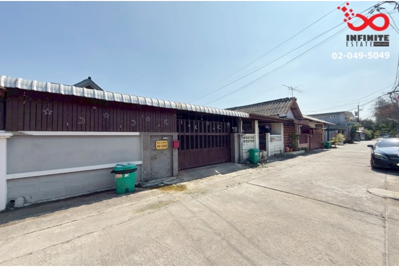 ขายบ้านเดี่ยว ชั้นเดียว เคหะธานี 4 ถนนราษฎร์พัฒนา สะพานสูง