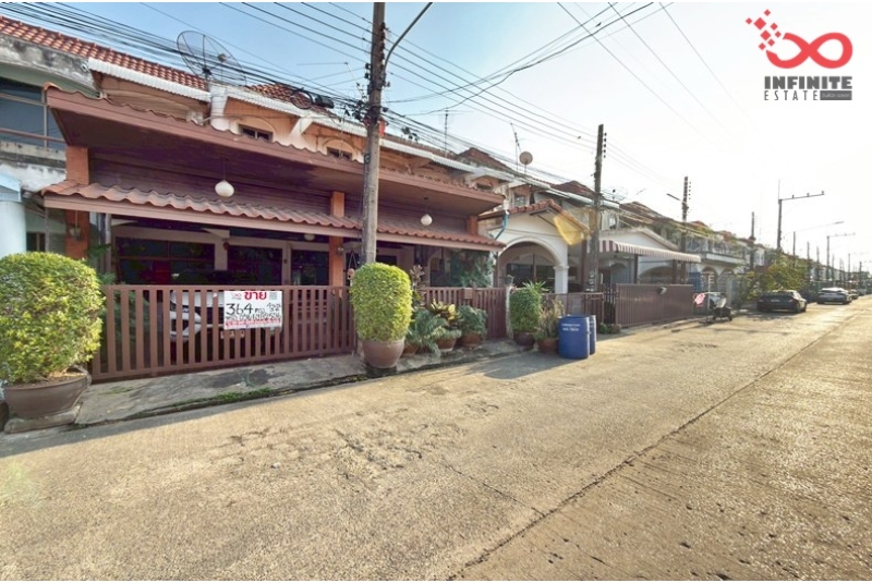 ขายทาวน์เฮาส์ 2หลัง 36ตรว. หมู่บ้านประดู่แดง บงกช 48 คลองสอง คลองหลวง 