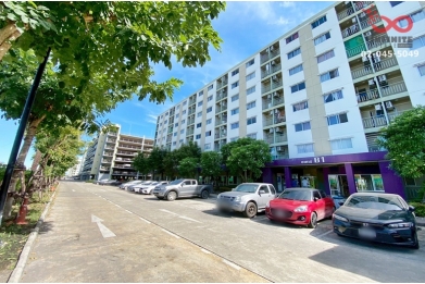 93154, ขายคอนโด ลุมพินี คอนโดทาวน์ ร่มเกล้า-สุวรรณภูมิ 22ตรม.ชั้น4 ห้องริม