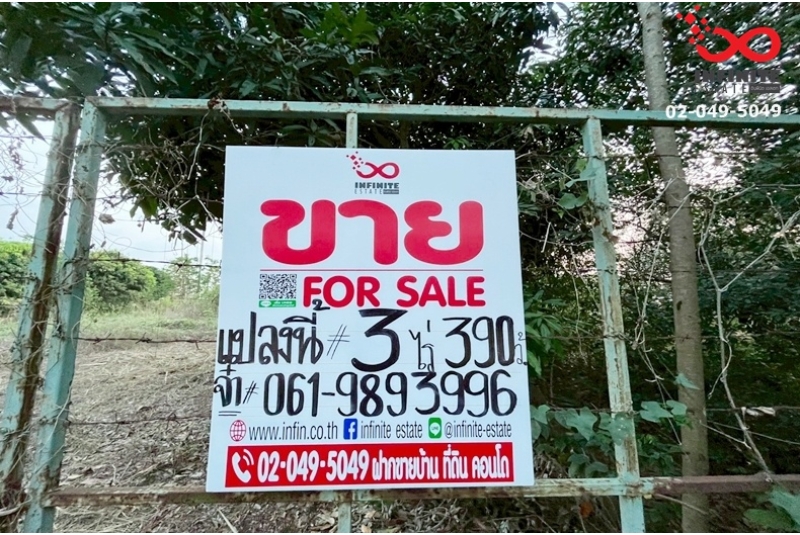 ขายที่ดินเปล่า 2ไร่ 390 ตรว. ถมแล้ว 20 %  อำเภอพนัสนิคม ชลบุรี