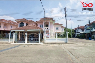 93209, ขายบ้านแฝด 2 ชั้น บ้านธนารมณ์ (ธนาริน) ถนนหทัยราษฎร์ - สายไหม ลำลูกกา