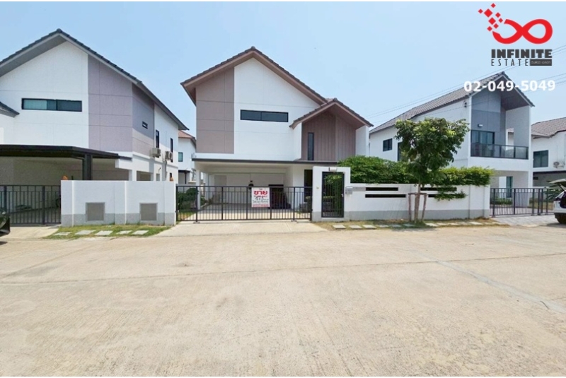 ขายบ้านเดี่ยว 2 ชั้น เรสท์บางใหญ่ 47.3 ตร.ว.บ้านสวย ฟังก์ชันครบ พร้อมอยู่ ใกล้ MRT คลองบางไผ่