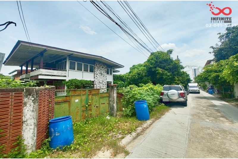 ขายบ้านพร้อมที่ดิน 100 ตร.วา รัชดาภิเษก 44 ใกล้รถไฟฟ้า MRT 