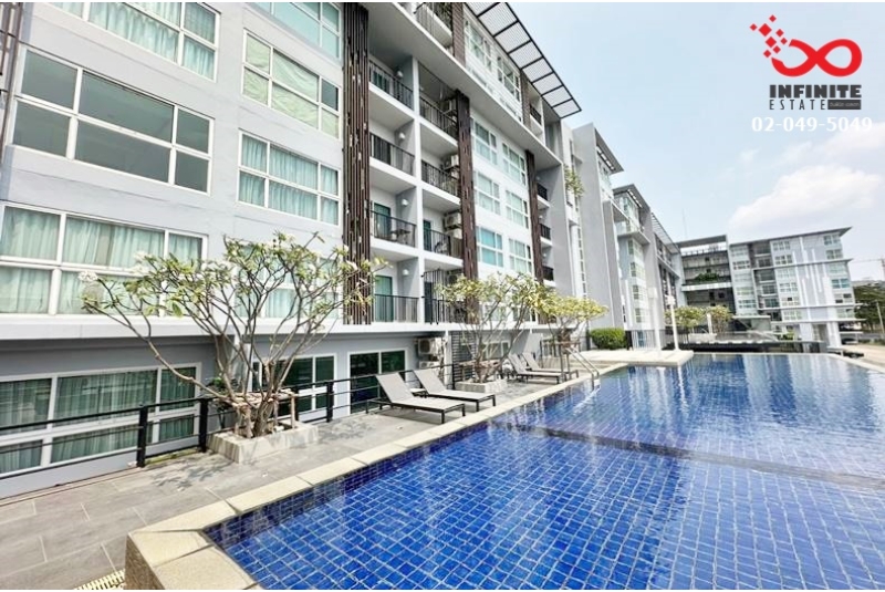 ขายคอนโดดับเบิ้ล เลค คอนโดมิเนียม 34.09 ตารางเมตร ชั้นที่ 3 ถนนติวานนท์ ซอยแจ้งวัฒนะ-ปากเกร็ด 39 ขายต่ำกว่าทุน