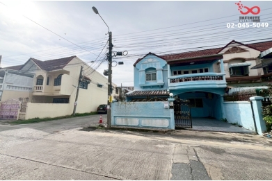 91584, ขายบ้าน 2 ชั้น พัฒนาการ 29  ม.เกษรา หลังมุม ต่อเติมแล้ว ทำเลดี