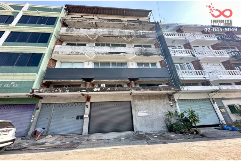 ขายอาคารพาณิชย์ 4 ชั้น 50 ตร.วา สุขสวัสด์ 64 พระประแดง สมุทรปราการ