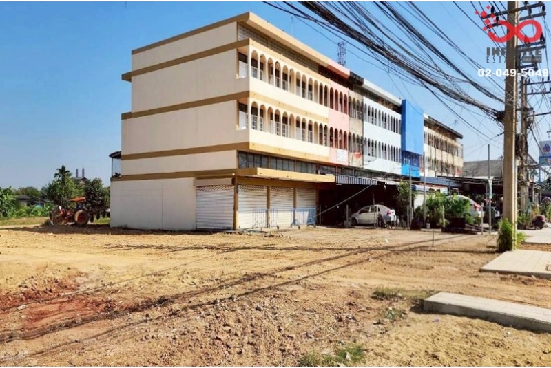 ขายอาคารพาณิชย์ 3.5ชั้น 25ตรว.ติดถนนเพชรเกษม หลุมดิน ราชบุรี