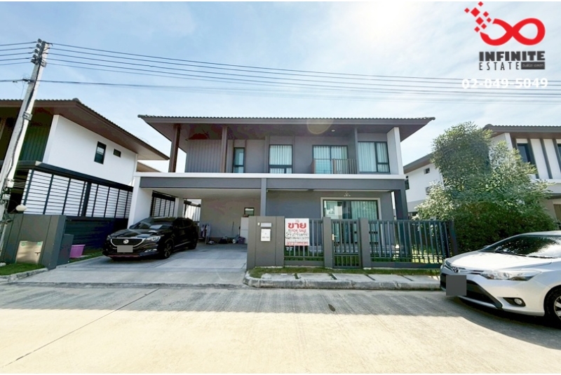 ขายบ้านสราญสิริ รังสิต 54ตรว.ใกล้ทางด่วน ถนนรังสิต ปทุมธานี 