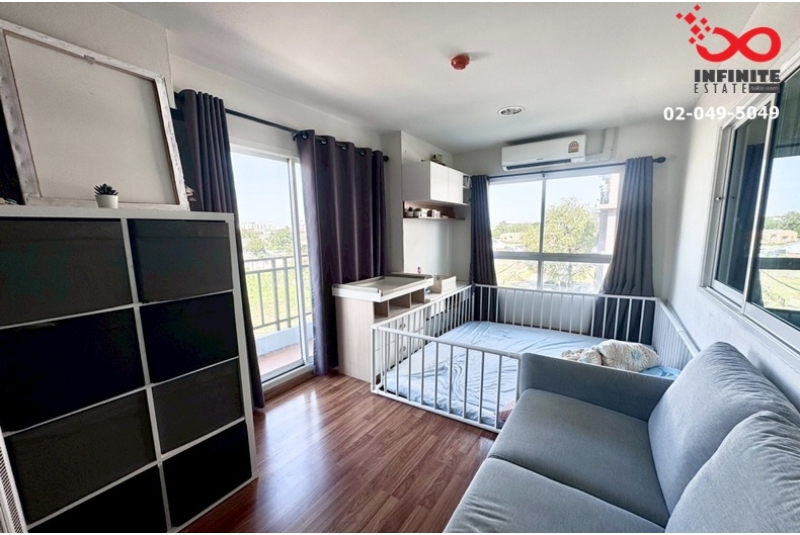 ขายคอนโด เทนเดอร์พาร์ค ลาดพร้าว130  ใกล้รถไฟฟ้า  34 ตรม.ชั้นที่ 4