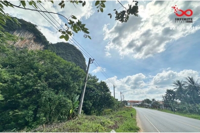 92476, ขายที่ดินเปล่า 7 ไร่ 57 ตรว. ถนนหนองทะเล (กระบี่-เขาทอง) อ่าวนาง  อ.เมืองกระบี่ 