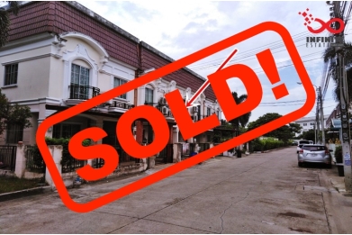 81859, ทาวน์โฮม 2ชั้น เดอะ วิลล่า รัตนาธิเบศร์ ซอยบ้านท่าอิฐ-บ้านไทรม้า ใกล้รถไฟฟ้าสายสีม่วง