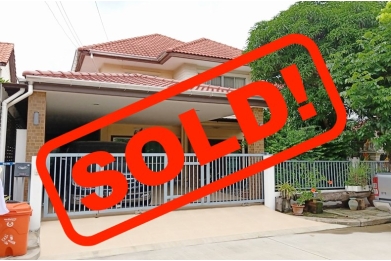 81897, บ้านเดี่ยว 2 ชั้น หมู่บ้านสัมมากร ถนนหทัยราษฎร์ ซอยสามวา20