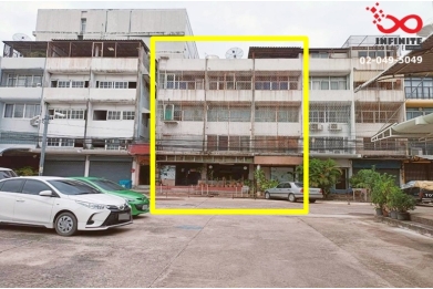 93179, ขายอาคารพาณิชย์ 4 ชั้น รามคำแหง 26/1 หัวหมาก  ใช้เป็นออฟฟิศ หรือเก็บสินค้า
