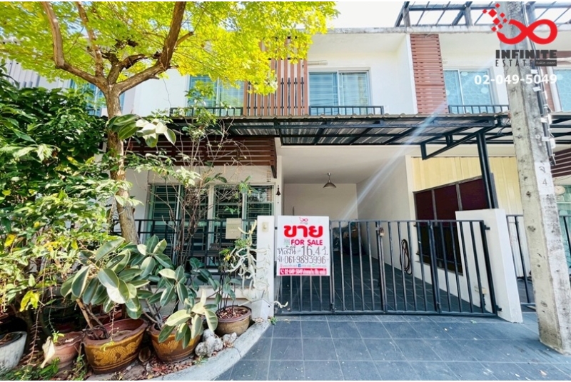 ขายทาวน์โฮม 2 ชั้น 16.4 ตรว. อารียา เดอะคัลเลอร์ พรีเมี่ยม ลาดปลาเค้า