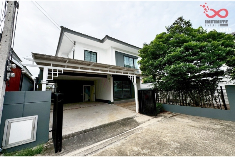 ขายบ้านเดี่ยว  ดีไลท์ ดอนเมือง–รังสิต 2ชั้น 45ตร.ว.บ้านหลังริม พร้อมอยู่