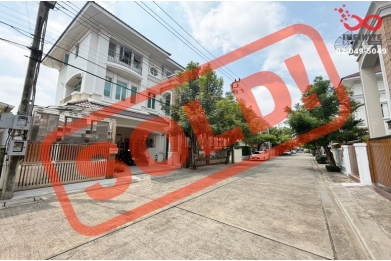 93413, ขายบ้านเดี่ยว 3ชั้น 63ตร.ว. ม.ภัทราวิลล่า 5 นวลจันทร์ - รามอินทรา ใกล้ทางด่วน 
