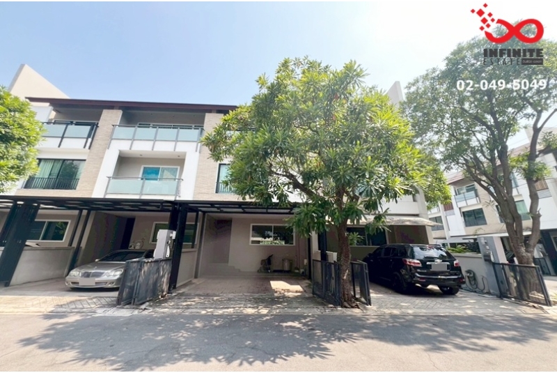 ขายทาวน์โฮม 3 ชั้น หลังใหญ่ ไพรเวท เนอวานา ไลฟ์ เอ็กซ์คลูซีฟ นวมินทร์ 111 - ประดิษฐ์มนูธรรม ใกล้ทางด่วน