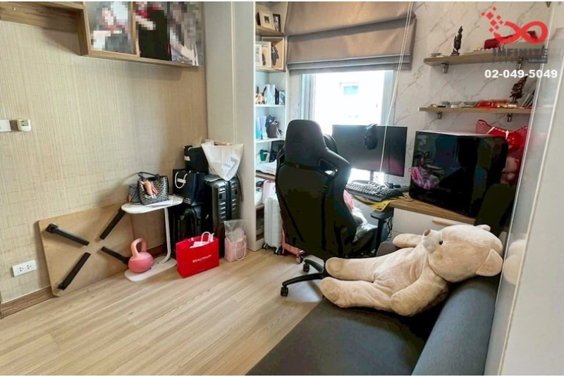 ขาย พลัมคอนโด พหลโยธิน 89 ธัญบุรี 28 ตร.ม.ชั้น 8 ใกล้รถไฟฟ้าสายสีแดง สถานีหลักหก