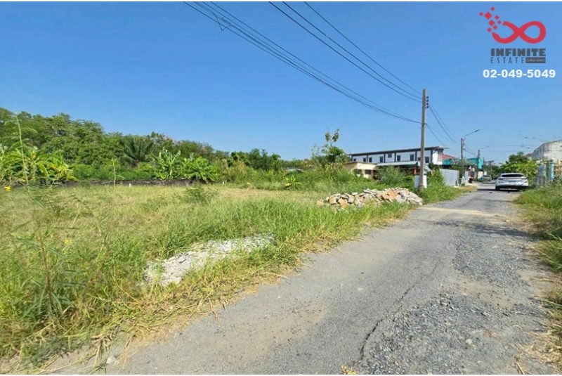 ขายที่ดินถมแล้ว 114 ตร.ว. ลาดพร้าว 101 ซอย 42 บางกะปิ ใกล้รถไฟฟ้า