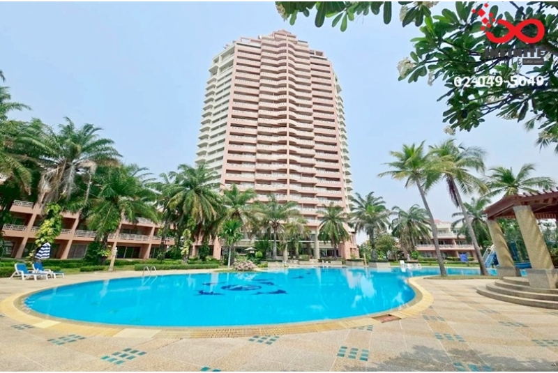 ขายคอนโดติดทะเล Springfield Beach ชะอำ ห้องใหญ่ 59 ตร.ม. ติดชายหาด