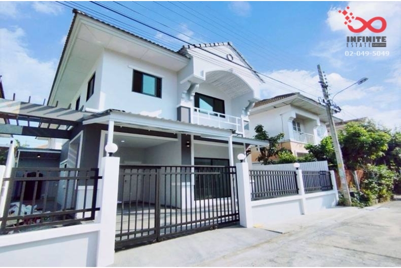 ขายบ้านเดี่ยว หมู่บ้านบุรีรมย์ วงแหวน–ปิ่นเกล้า 2 ชั้น 37 ตร.ว. ถนนกาญจนาภิเษก