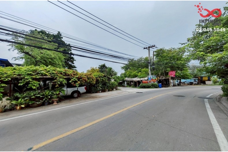 ขายที่ดินเปล่า 558 ตร.ว. ติดถนนพหลโยธิน 48 (ซอยสายหยุด) บางเขน ใกล้ BTS 