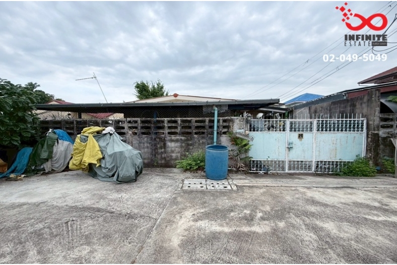 ขายบ้านเดี่ยว 1 ชั้น 52 ตรว. พุทธมณฑลสาย 1- เพชรเกษม 52 หมู่บ้านเจริญสุข 
