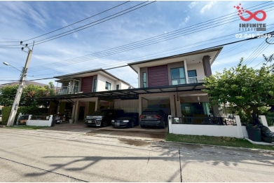93361, ขายบ้านแฝด 2 หลังติดกัน 72 ตร.ว. หมู่บ้านธนาฮาบิแทต ราชพฤกษ์-สิรินธร บางกรวย-จงถนอม นนทบุรี 