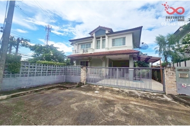93523, ขายบ้านเดี่ยว 2 ชั้น 63 ตร.ว. พฤกษ์ลดา รังสิต คลอง 4 ลำลูกกา ปทุมธานี หลังริม