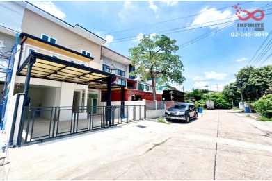 93551, ขายทาวน์เฮ้าส์ 3 ชั้น 40 ตร.ว. เมืองทองการ์เด้น 1 ซอยพัฒนาการ 65 รีโนเวทใหม่ พร้อมอยู่
