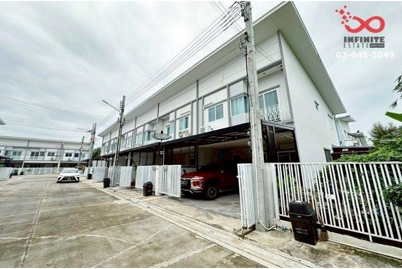 ขายทาวน์โฮม 2 ชั้น หลังริม 34 ตร.ว. ม.เดอะ มิราเคิล ถนนเทพารักษ์ บางพลี สมุทรปราการ