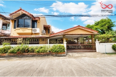 93766, ขายบ้านเดี่ยว 2 ชั้น 74 ตร.ว. หมู่บ้านปรารถนา 3 หลังมุม ถนนเสม็ด-อ่างศิลา ชลบุรี ใกล้โรงพยาบาลเอกชล