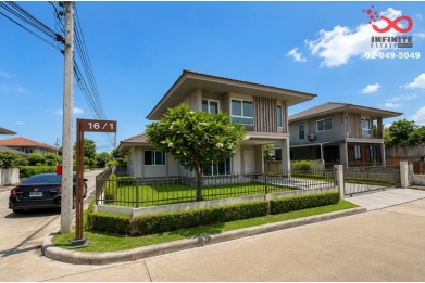 93756, ขายบ้านเดี่ยว 2 ชั้น คณาสิริ วงแหวน-พระราม 5 ถนนนครอินทร์ กาญจนาภิเษก บางม่วง-บางคูลัด (พระเงิน) 