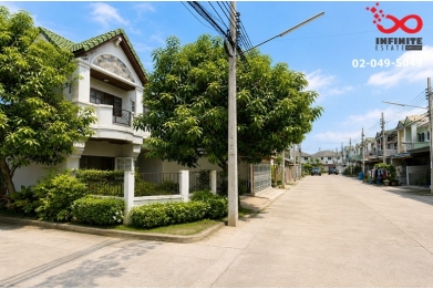93519, ขายทาวน์เฮ้าส์ 2 ชั้น หลังมุม หมู่บ้านรัตนธานี ซอยวัดลาดปลาดุก ถนนกาญจนาภิเษก นนทบุรี