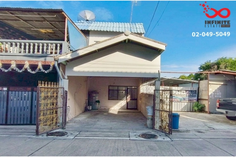 ขายทาวน์เฮาส์ 2 ชั้น หลังมุม สรานนท์ วิลล์ ซอยสามัคคี 21 ใกล้รถไฟฟ้าสายสีชมพู