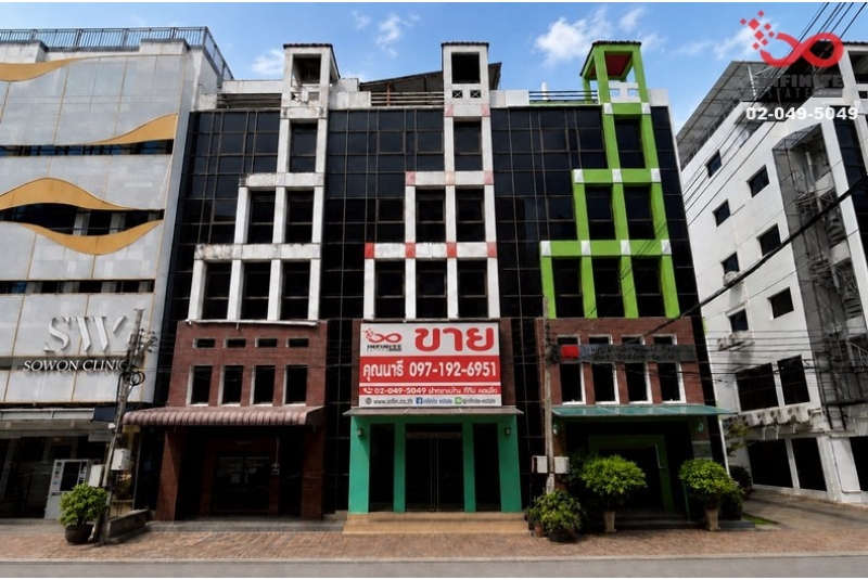 ขายอาคารสำนักงาน - ออฟฟิศ 5 ชั้น ซอยลาดพร้าว 101/3 ใกล้รถไฟฟ้าสายสีเหลือง เพียง 500 เมตร 