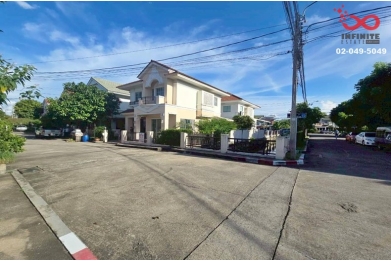 93782, ขายบ้านเดี่ยว 2 ชั้น หลังมุม หมู่บ้านเดอะวิลล่า ท่าอิฐ-รัตนาธิเบศร์ ใกล้ MRT บางรักน้อย-ท่าอิฐ