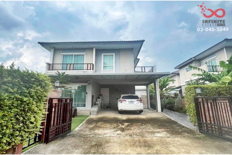 ขายบ้านเดี่ยว 2 ชั้น 54 ตร.ว. ภัสสร เพรสทีจ จตุโชติ - วัชรพล ใกล้ทางพิเศษฉลองรัช
