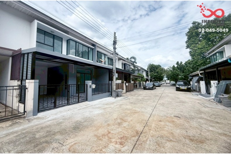 ขายทาวน์เฮาส์ 2 ชั้น เดอะวิลล่า บางบัวทอง กาญจนาภิเษก นนทบุรี รีโนเวทใหม่ ใกล้ตลาดบัวทอง