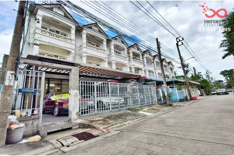 ขายโฮมออฟฟิศ 3 ชั้น 53 ตร.ว. 2หลัง ลาดพร้าว 113 หลังริม ใกล้รถไฟฟ้าสายสีเหลืองสถานีบางกะปิ