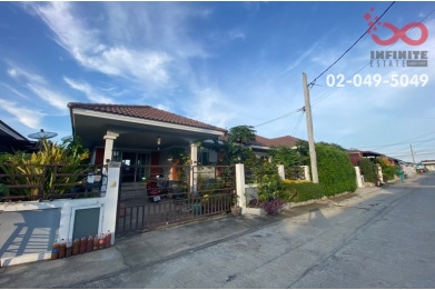 93826, ขายบ้านเดี่ยวชั้นเดียว 37 ตร.ว. บ้านรติรัตน์ บ้านกล้วย-ไทรน้อย นนทบุรี 