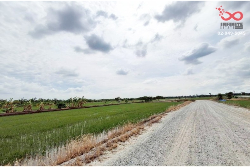 ขายที่ดิน 200 ตร.ว. บางเสาธง สมุทรปราการ หลัง ม.ABAC สุวรรณภูมิ