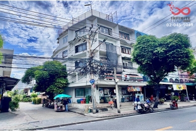 93991, ให้เช่าอาคารพาณิชย์ 4.5 ชั้น 25 ตร.ว. ติดถนนประชาสุข ประชาสงเคราะห์ 47 ดินแดง ใกล้ MRT ห้วยขวาง