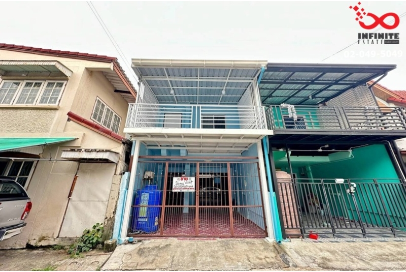 ขายทาวน์เฮาส์ 2 ชั้น นครทองปาร์ควิว 3 ถนนบางบัวทอง-สุพรรณบุรี-กาญจนาภิเษก พร้อมอยู่