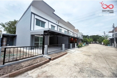 93987, ขายทาวน์เฮาส์ 25 ตร.ว. หลังริม หมู่บ้านไลโอ บลิสซ์ กาญจนาภิเษก - วัดลาดปลาดุก บางใหญ่ ใกล้รถไฟฟ้าสายสีม่วง