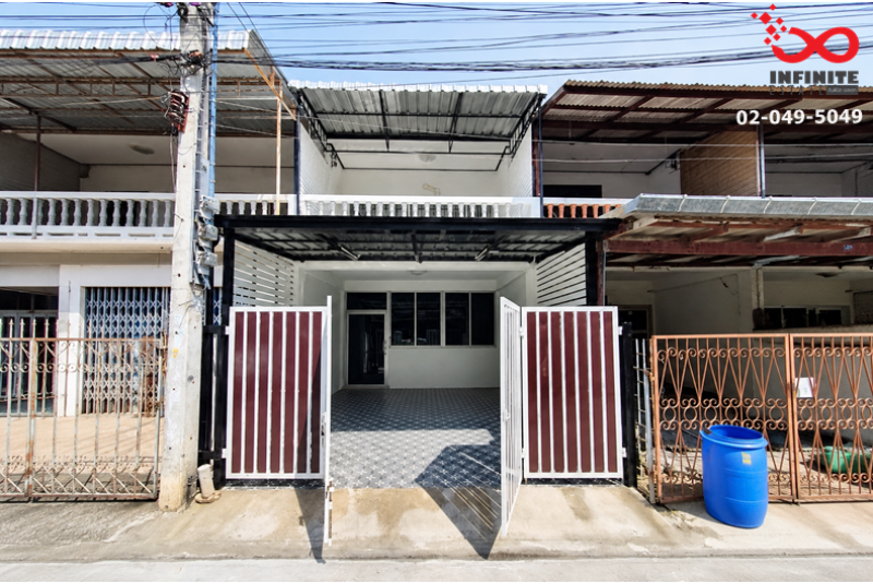 ขายทาวน์เฮาส์ 2 ชั้น อู่ทองวิลล่า 18 ตร.ว. ถนนอู่ทอง ปากแพรก เมืองกาญจนบุรี รีโนเวทใหม่ พร้อมอยู่