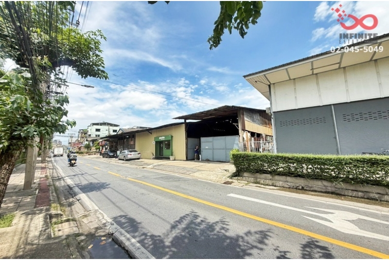 ขายที่ดิน 510 ตร.ว. ซอยสุขุมวิท 62 พระโขนง ติดถนน ใกล้ทางด่วน ถนนทางรถไฟสายเก่า