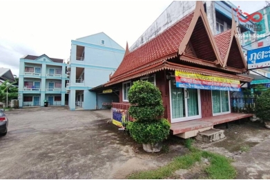 93350, ขายอพาร์ทเม้นท์ ทำเลใจกลางเมือง 3 ชั้น 145 ตรว. ถนนชยางกูร เลี่ยงเมืองอุบลราชธานี 
